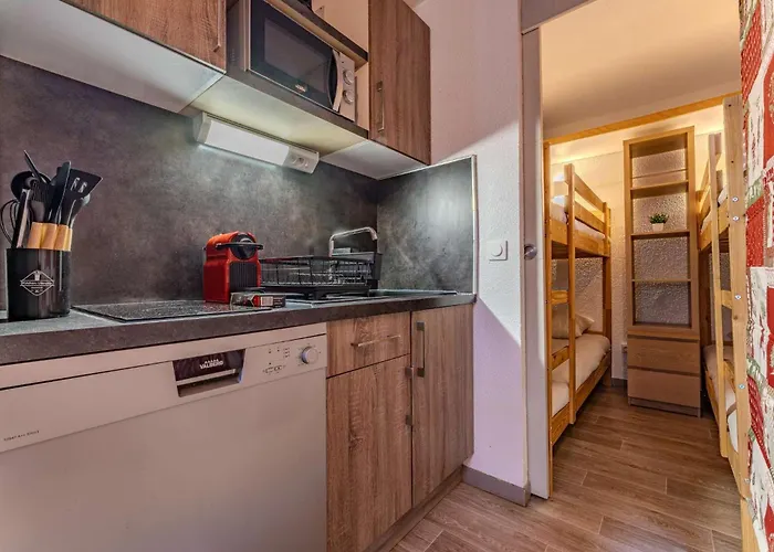 - Cozy 1br Right On Slopes - Odalys L'altineige Val Thorens